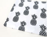 韓國製造半碼菠蘿圖案布料